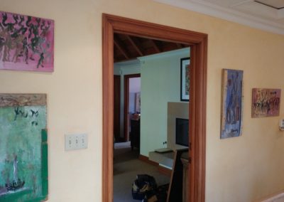 Purvis Young paintings in Studio City home 1