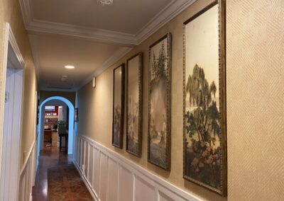 Group of artworks in Mar Vista home
